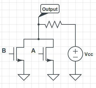 NOR circuit